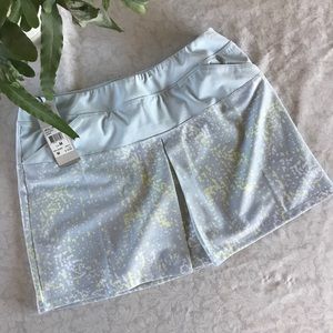 NWT Adidas // Golf Mixed Print Pull On Skort